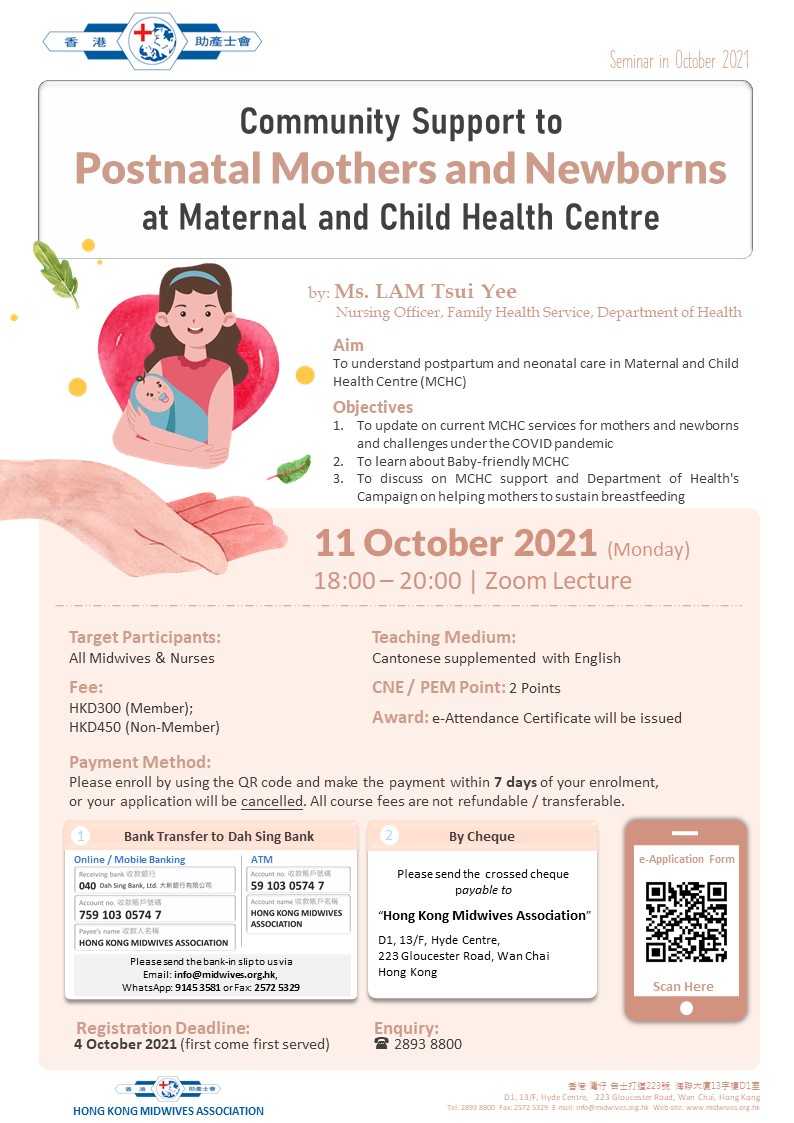 Seminar on Community Support to Postnatal Mothers and Newborns at Maternal and Child Health Centre