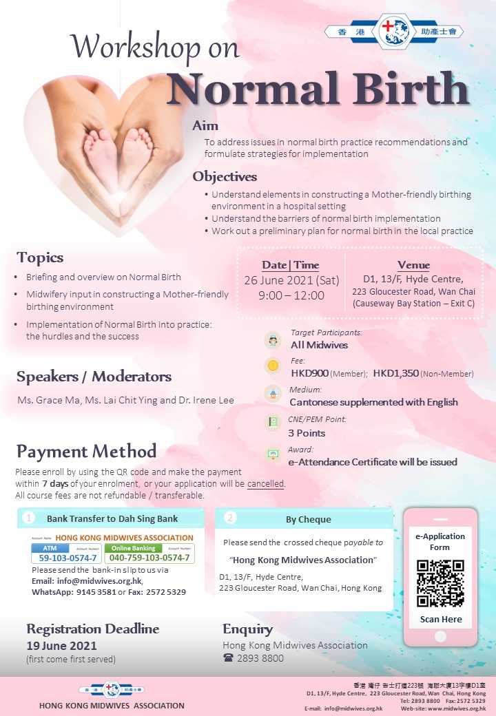 Workshop on Normal Birth